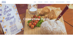 Desktop Screenshot of croissanteriepigalle.nl